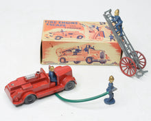 Charbens Series Fire Engine & 3 Firemen Very Near Mint/Boxed