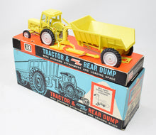 Britain's 9360 Fordson & Rear Dump Near Virtually Mint/Boxed (Rare Yellow Version)
