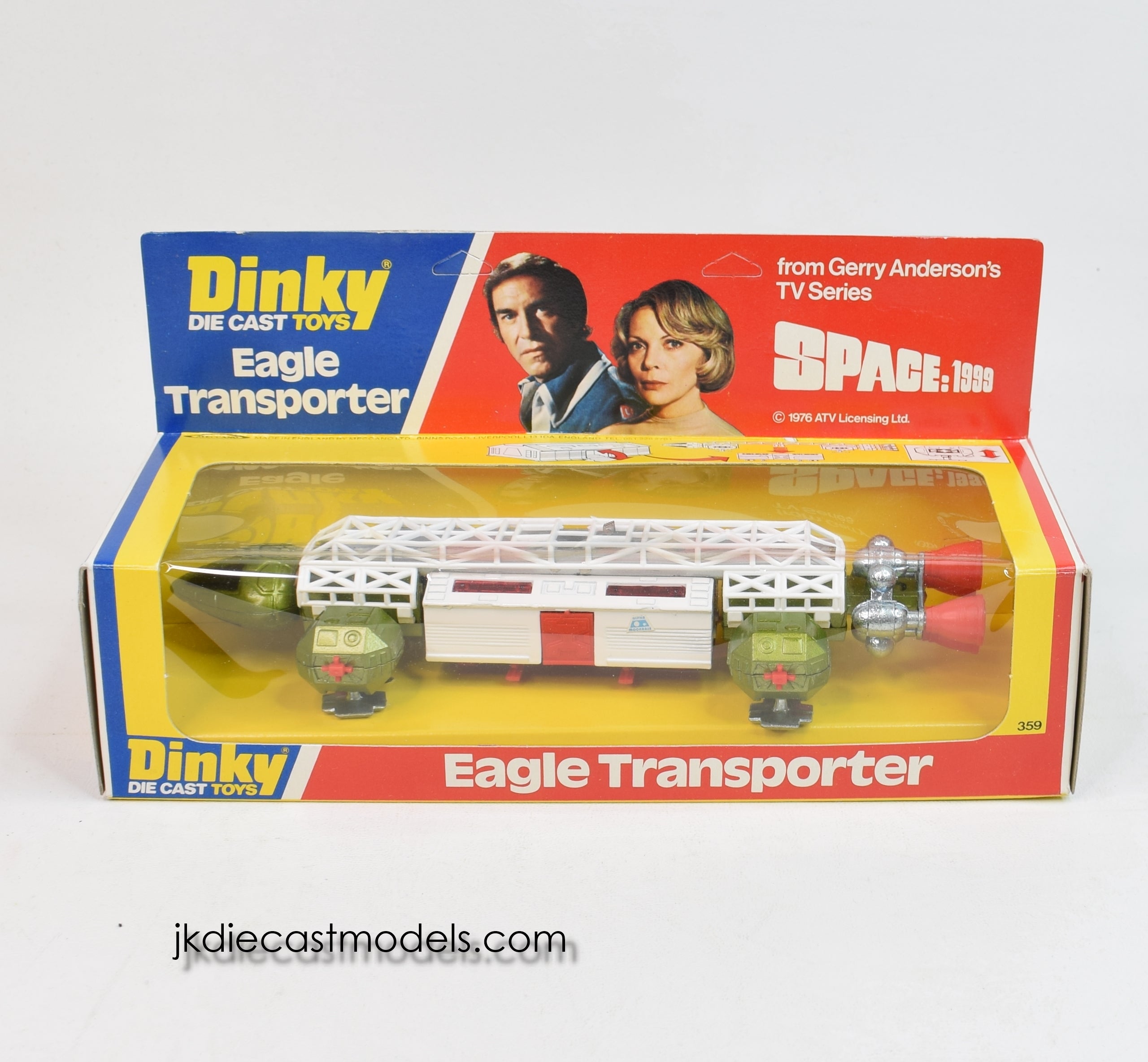 Dinky toys 359 Eagle Transporter Virtually Mint/Lovely box (No.5