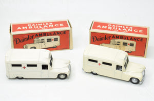 Morestone Daimler Ambulance Virtually Mint/Boxed (Cream version with unpainted driver)