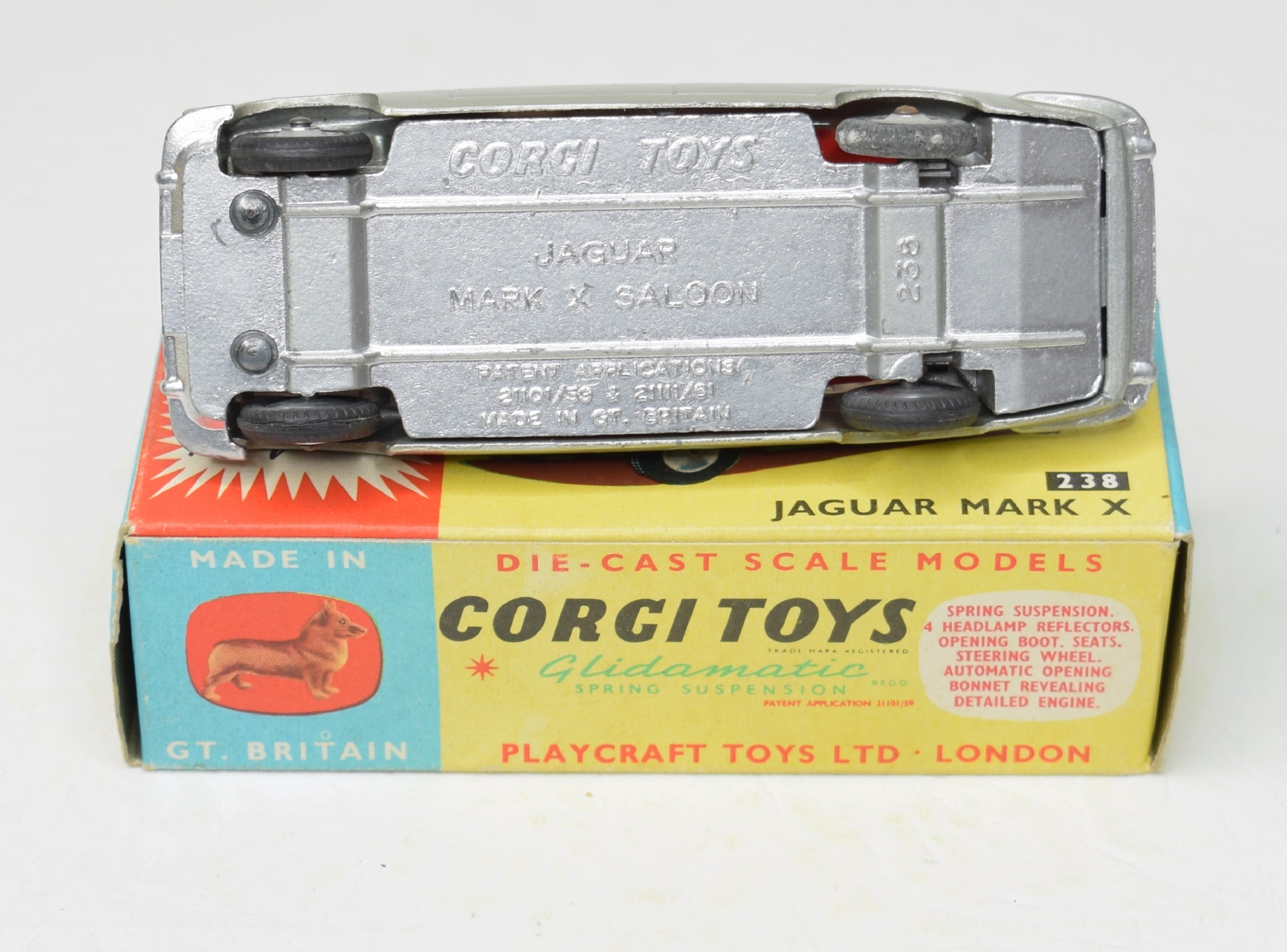 ジャガー MARK X SALOON ＃２３８ CORGI TOYS MADE IN GT.BRITAIN