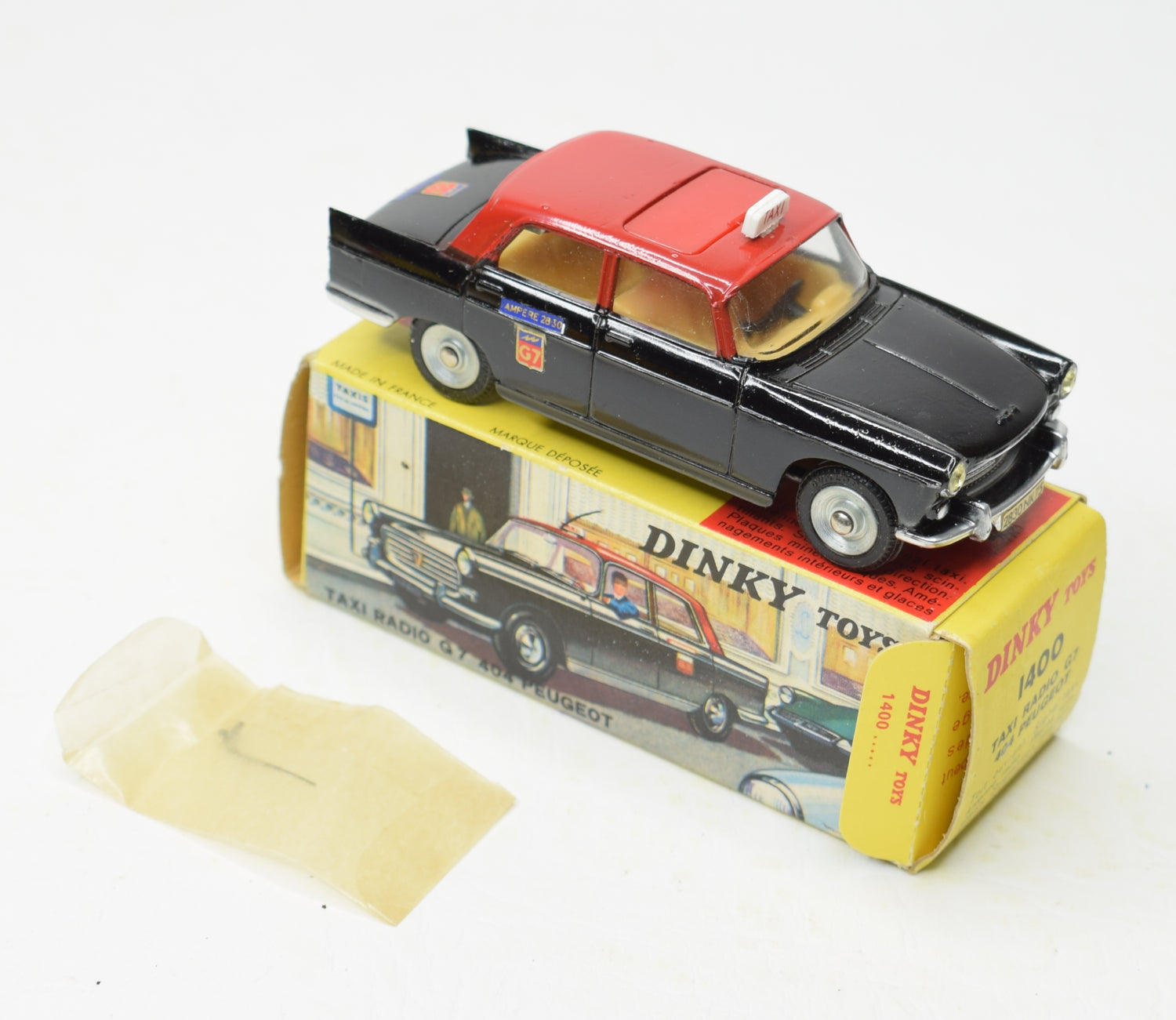 French Dinky 1400 Peugeot 404 Taxi Virtually Mint/Boxed 'Brecon' Collection Part 2