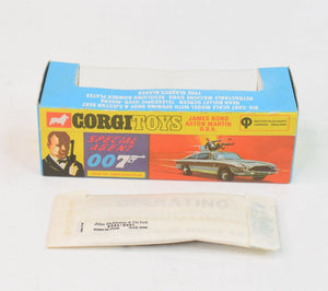 Corgi Toys 270 James Bond DB5 Mint/Boxed