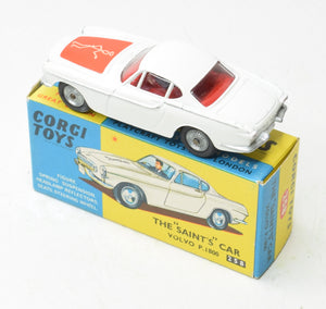 Corgi Toys 258 'Saint' P1800 Virtually Mint/Boxed (Cast hubs)