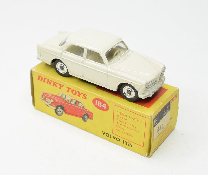 Dinky toys 184 Volvo 122s Very Near Mint/Boxed – JK DIE-CAST MODELS
