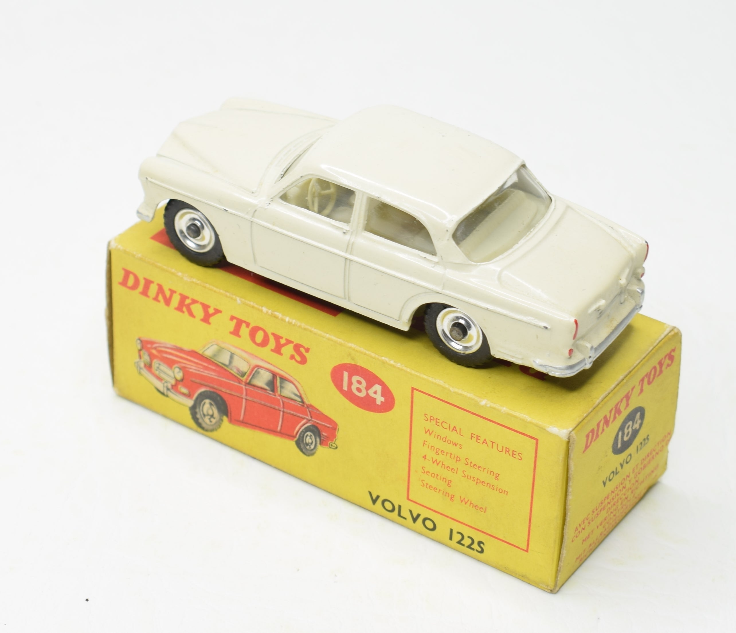 Dinky toys 184 Volvo 122s Very Near Mint/Boxed – JK DIE-CAST MODELS