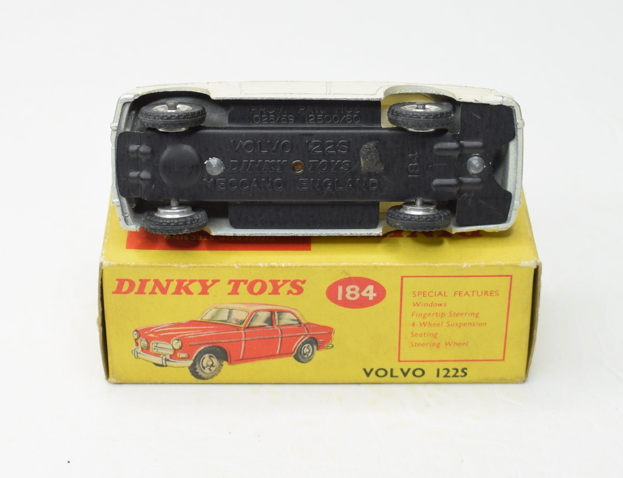 Dinky toys 184 Volvo 122s Very Near Mint/Boxed – JK DIE-CAST MODELS