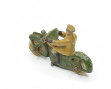 Dinky toys 37c Royal signal corps despatch rider VGC