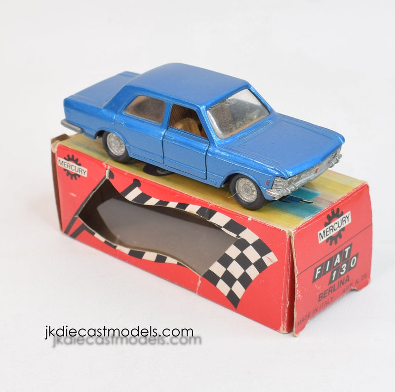 Mercury art 26 Fiat 130 Virtually Mint/Boxed 'Hard Rock