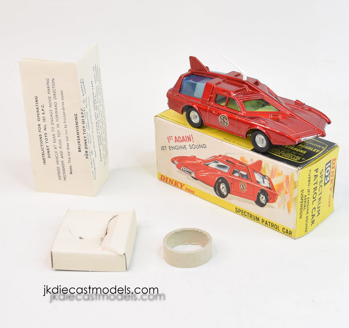 Dinky toys 103 Spectrum Patrol Car Very Near Mint/Boxed