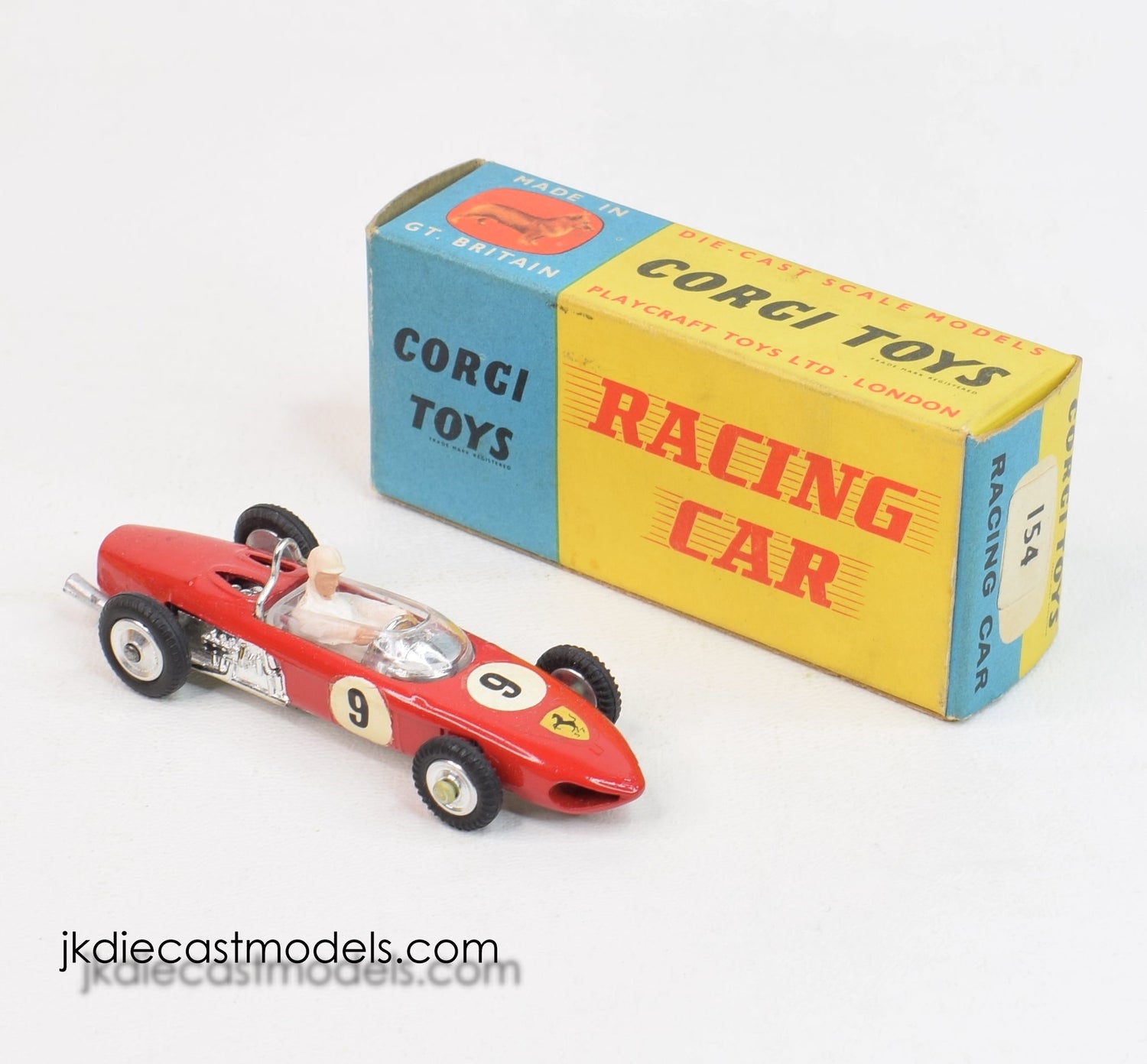 Corgi Toys 154 Ferrari F1 Virtually Mint/Boxed (RN9s)