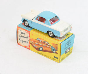 Corgi toys 231 Triumph Herald Very Near Mint/Boxed 'JJP Vancouver' Collection