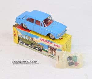 French Dinky 523 Poch Simca 1500  Virtually Mint/Boxed