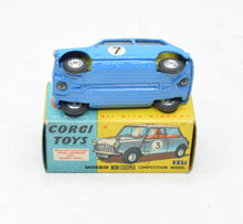 Corgi toys 227 Mini-Cooper Competition Virtually Mint/Boxed (Lemon interior)