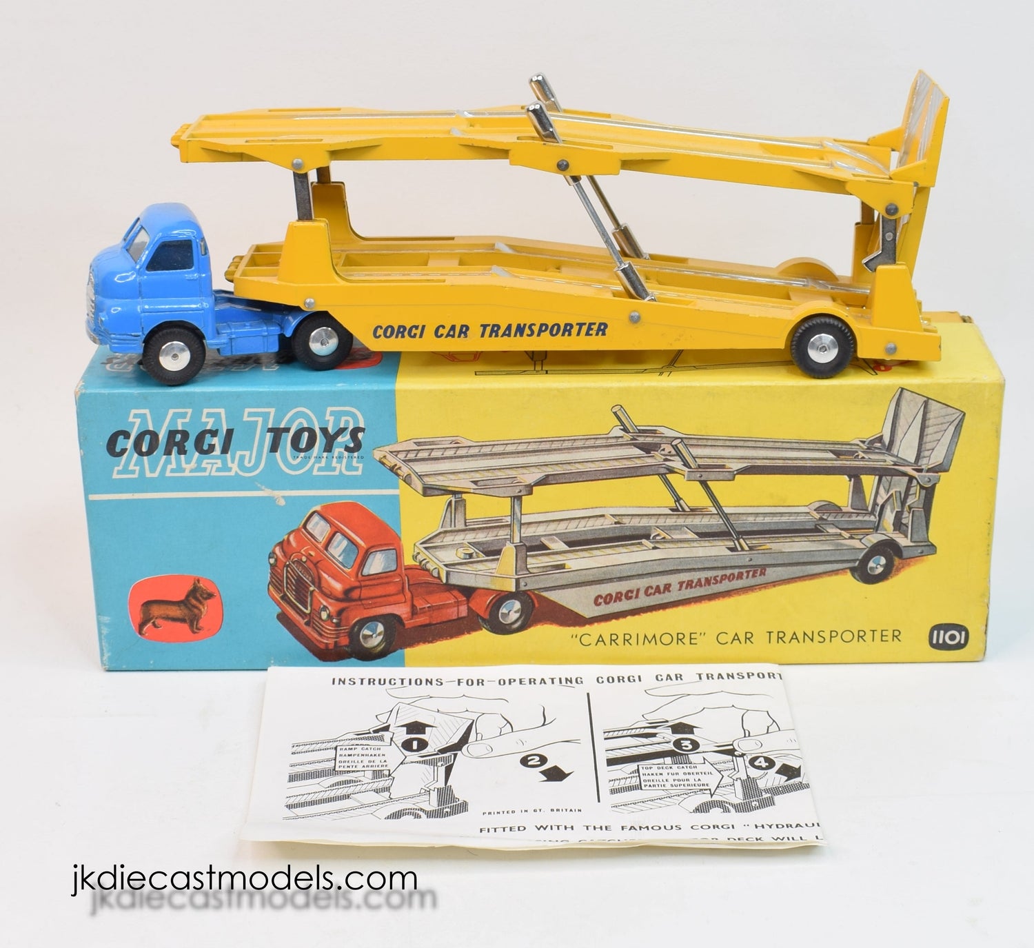 Corgi toys 1101 Carrimore Transporter Very Near Mint/Boxed