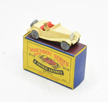 Matchbox Lesney 19 MG Midget TD RW/B1 box Virtually Mint/Boxed