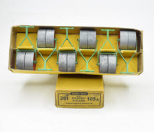 Dinky 105a/381 trade set of 6 Garden Rollers Very Near Mint/Boxed