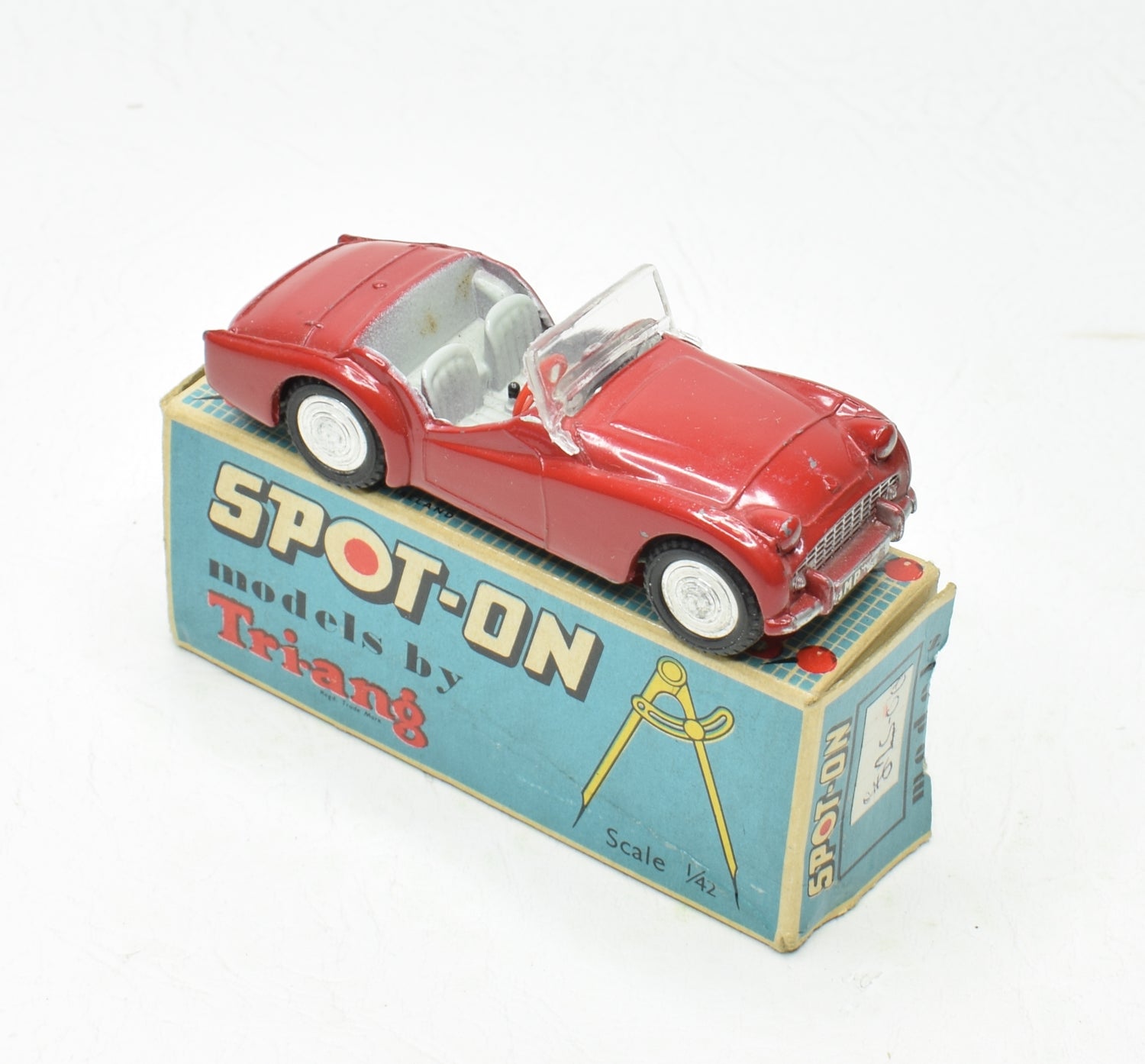 Spot-on 108 Triumph Tr3 Very Near Mint/Boxed M.T.B Collection