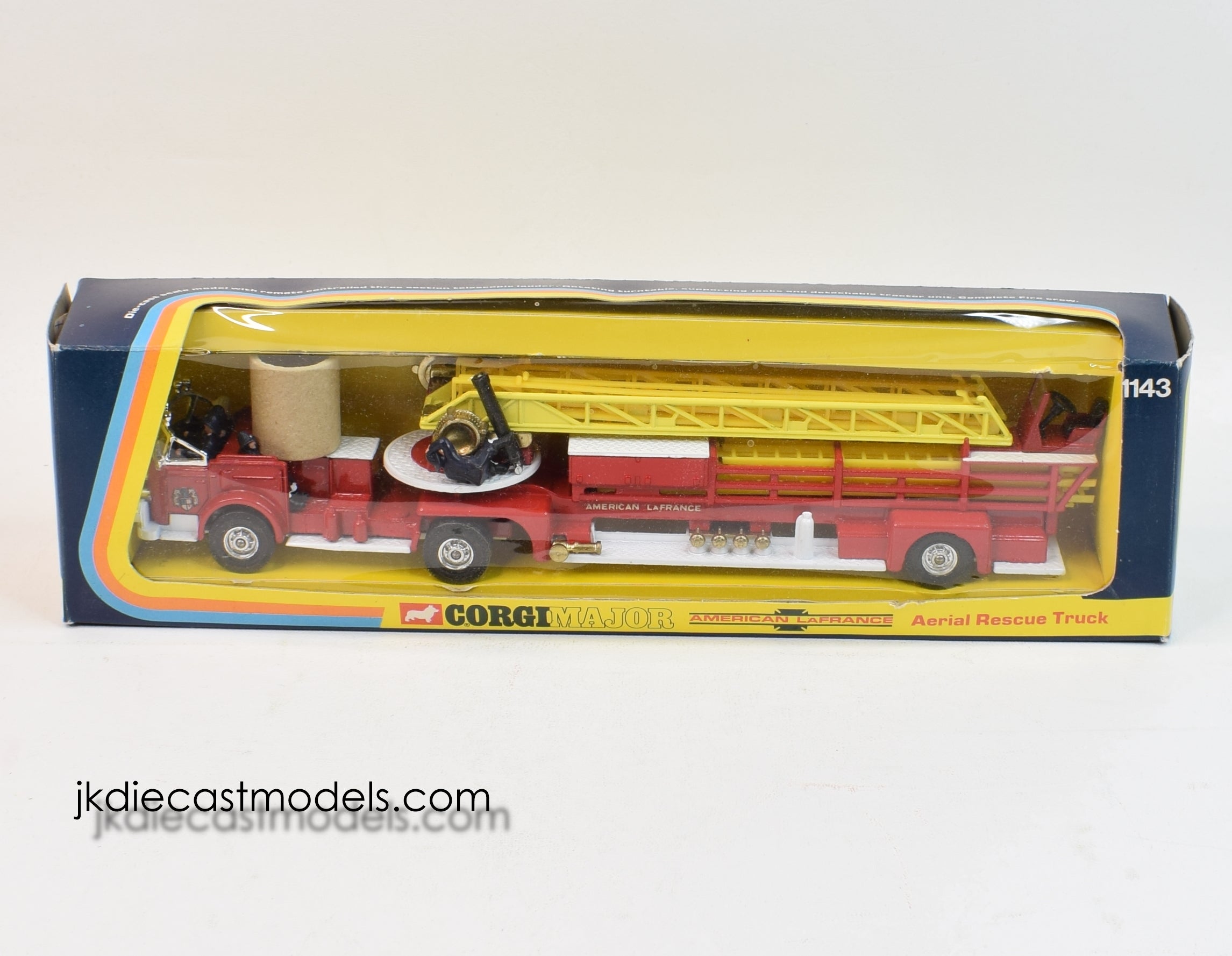 Corgi toys 1143 Aerial Rescue Truck Virtually Mint/Boxed – JK DIE