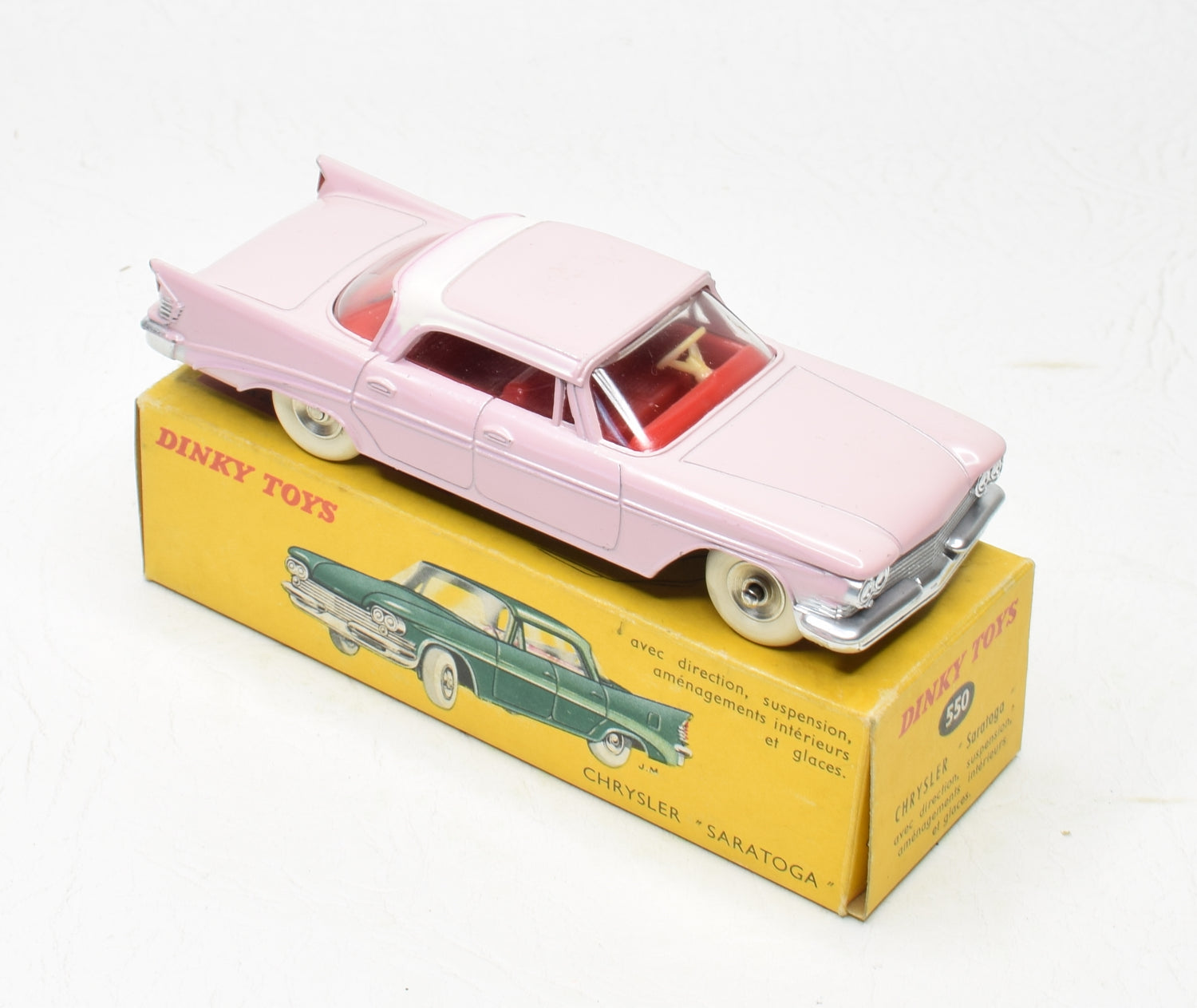 French Dinky 550 Chrysler Saratoga Very Near Mint/Boxed 'Carlton' Collection