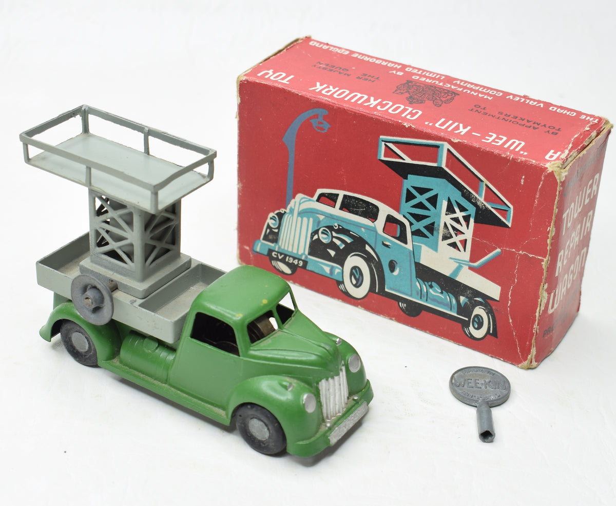 Chad Valley - Wee Kin Tower Repair Wagon Very Near Mint/Boxed