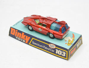 Dinky toys 103 Spectrum Patrol Car Near Mint/Boxed