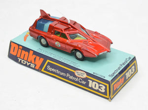 Dinky toys 103 Spectrum Patrol Car Near Mint/Boxed