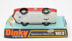 Dinky toys 103 Spectrum Patrol Car Near Mint/Boxed