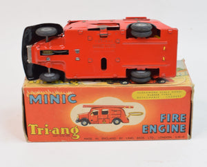 Tri-ang Minic 62m Fire Engine Virtually Mint/Boxed