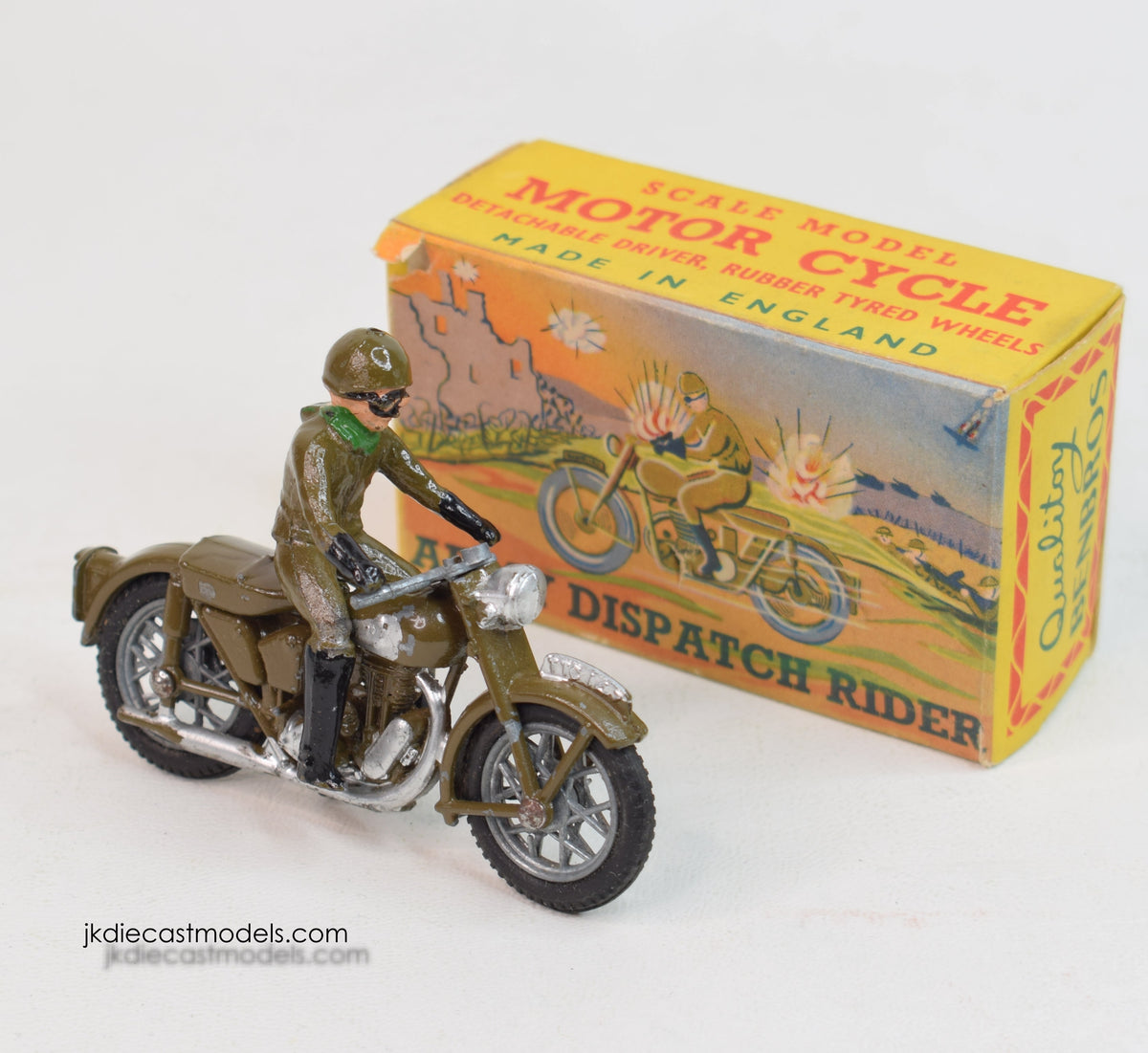 Benbros Army Dispatch Rider Very Near Mint/Boxed 'Lewes' Collection