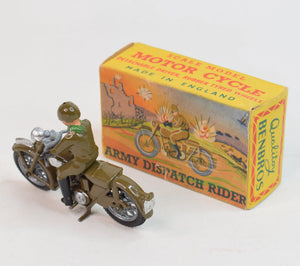 Benbros Army Dispatch Rider Very Near Mint/Boxed 'Lewes' Collection