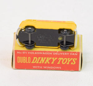 Dublo Dinky toys 071 VW Delivery van Virtually Mint/Boxed