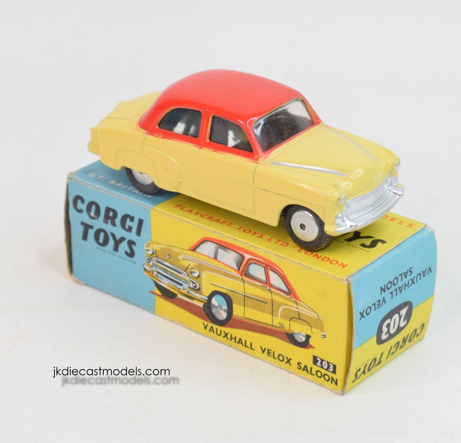 Corgi Toys 203 Vauxhall Velox Virtually Mint/Boxed