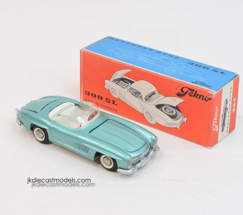 Tekno Denmark 928 Mercedes-Benz 230 Sl Blanche Epoque Dinky-Cij-Solido