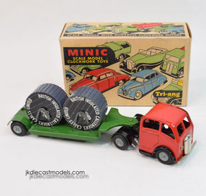 Tri-ang Minic Cable Trailer Virtually Mint/Boxed