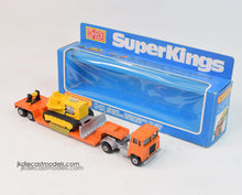 Matchbox Superkings K-23 Low Loader with Bulldozer Virtually Mint/Boxed
