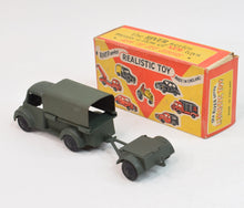 River series - Non Mechanical Army truck & trailer- Virtually Mint/Boxed