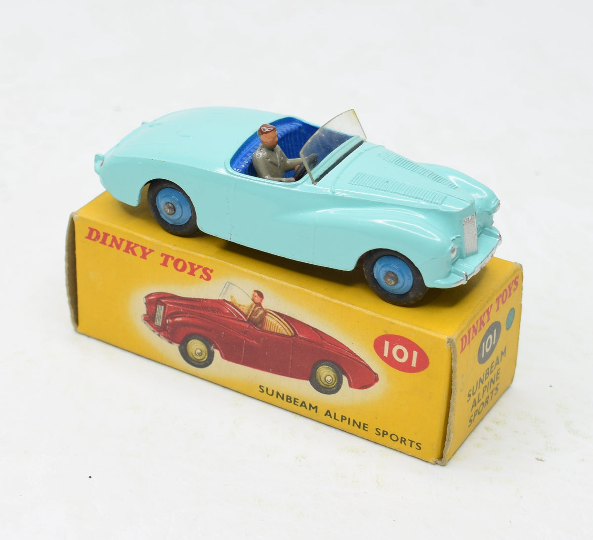 Dinky toys 101 Sunbeam Alpine Virtually Mint/Boxed 'Brecon' Collection