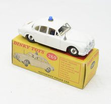 Dinky toys 269 Motorway Police Car Virtually Mint/Boxed 'Brecon' Collection