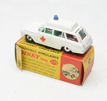 Dinky toys 278 Vauxhall Victor Ambulance (Late issue) Virtually Mint/Boxed 'Brecon' Collection