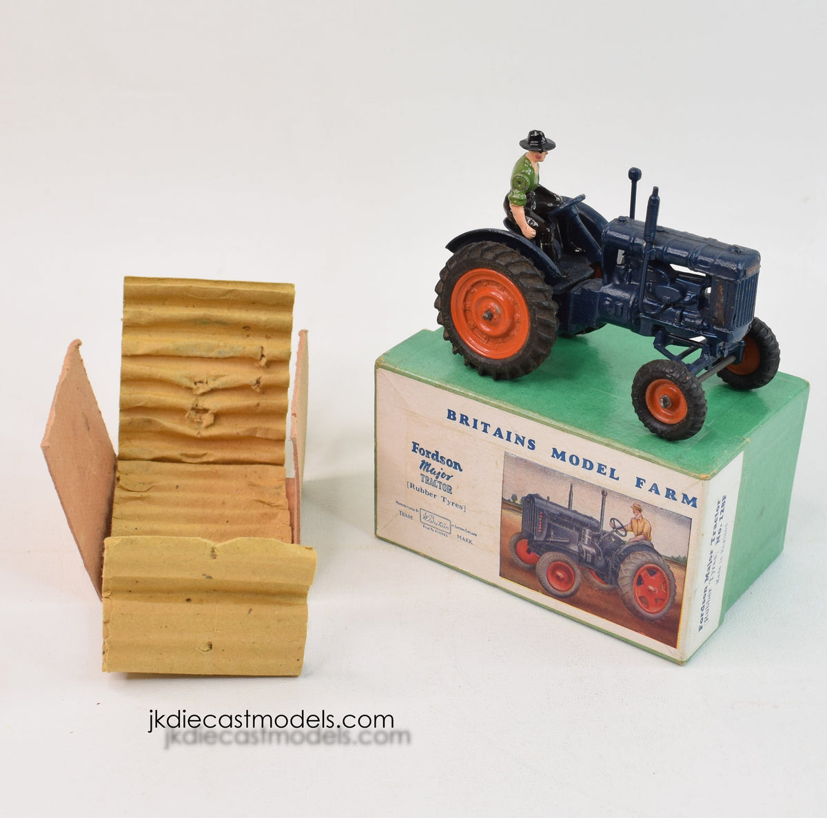 Britain's 128F Fordson Major Virtually Mint/Lovely box 'TQ12' Collection