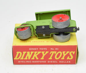 Dinky toys 251 Aveling Road Roller Virtually Mint/Boxed (Lime Green)