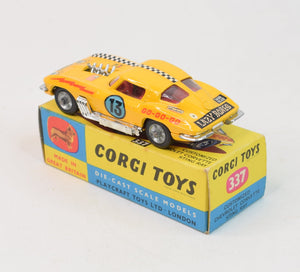 Corgi toys 337 Customised Stingray Virtually Mint/Boxed