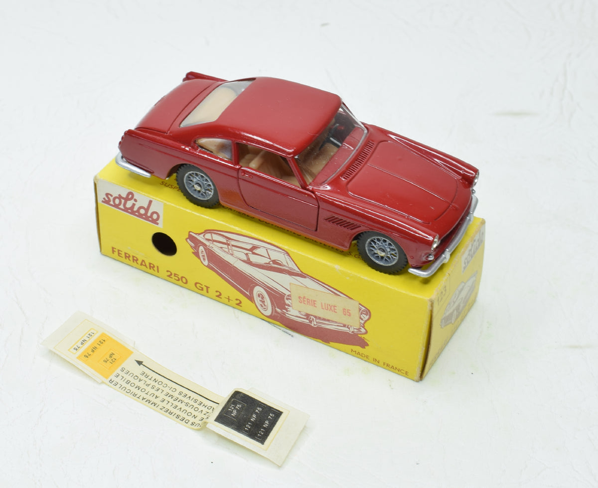 Solido 123 Ferrari 250 GT 2+2 Virtually Mint/Boxed