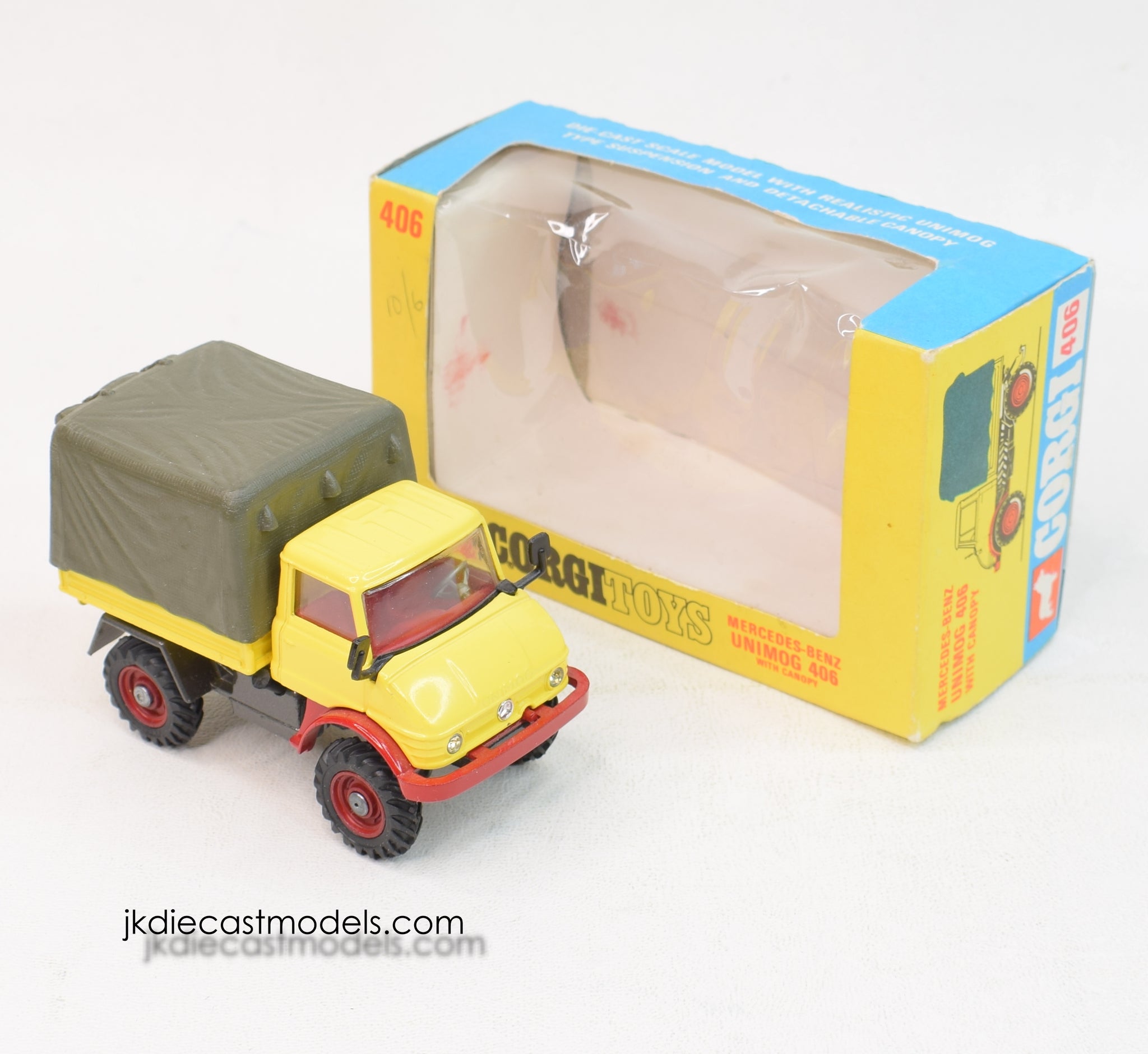 Corgi toys 406 Unimog 406 Virtually Mint/Boxed – JK DIE-CAST MODELS