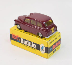 Budgie toys 101 London Taxi Cab Virtually Mint/Nice box 'Lewes' Collection
