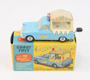 Corgi Toys 474 Musical Ice Cream Van Virtually Mint/Boxed