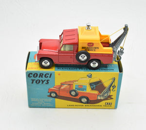 Corgi Toys 477 Land-Rover Breakdown Virtually Mint/Boxed (Transfers not paper labels) 'Wickham' Collection
