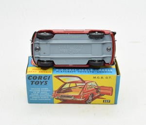 Corgi Toys 327 M.G.B GT Virtually Mint/Boxed 'Wickham' Collection