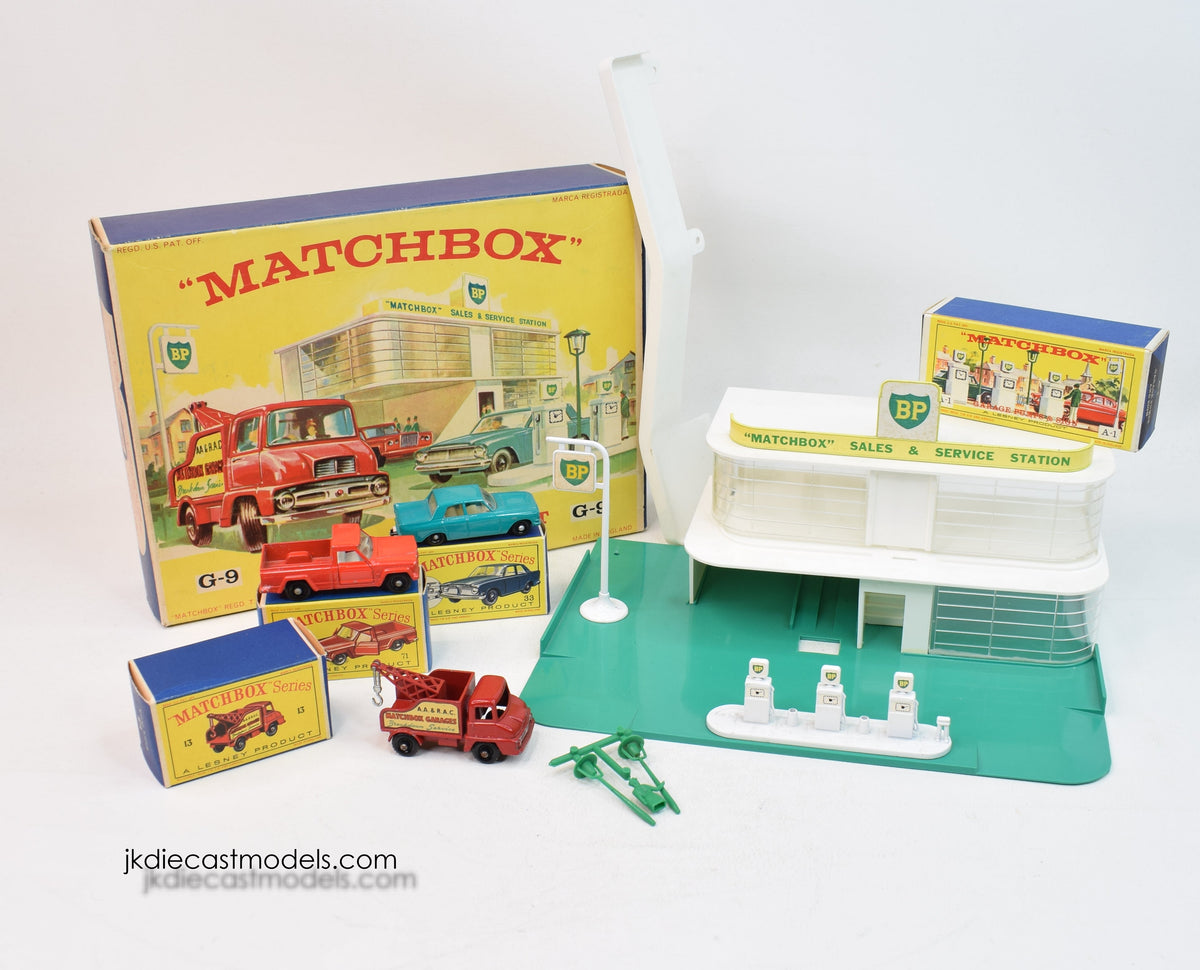 Matchbox Lesney 1963 G-9 Service set Virtually Mint/Boxed
